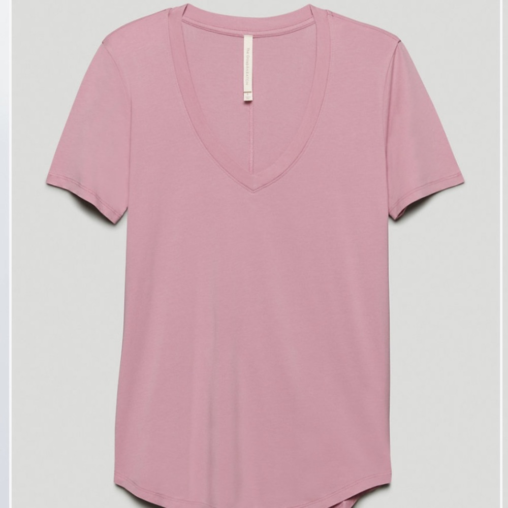 Foundation V-Neck Tee by Babaton